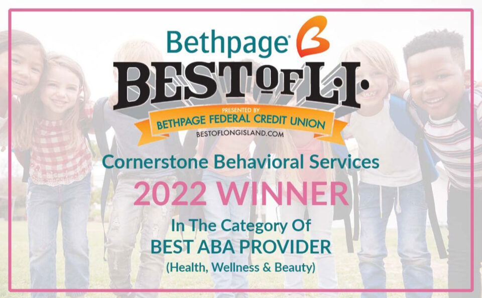 Award announcement for behavioral services